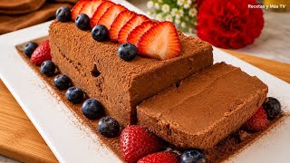 Pastel 3 Ingredientes Sin Horno -Super Facil