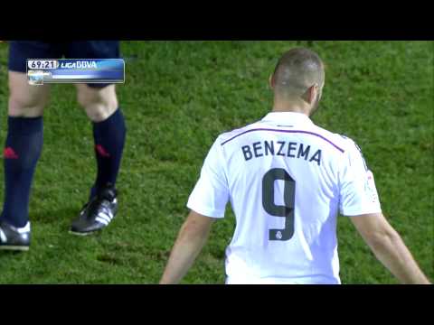 Gol de Benzema (0-3) en el SD Eibar - Real Madrid - HD