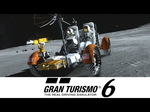 Gran Turismo 6 - Lunar Rover Exploration - Moon Mission 1-3 (GOLD) LRV GT6 Gameplay Walkthrough