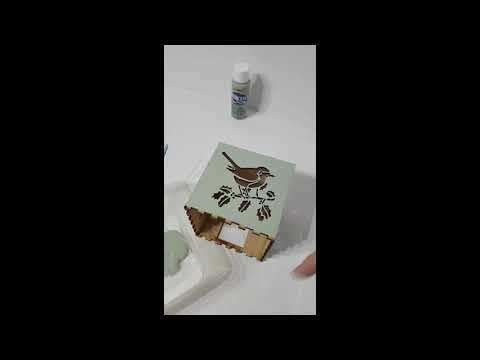 Foam sponge brush technique