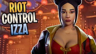 FORTNITE - Lunar Hero RIOT CONTROL IZZA Constructor Save The World Gameplay