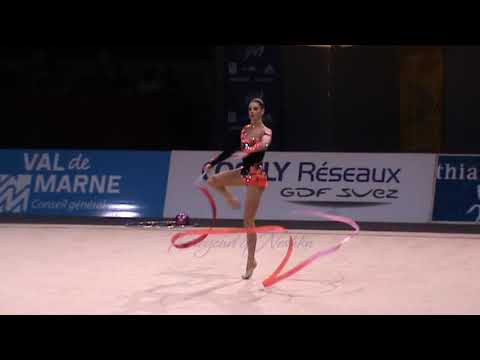 Anna SEBKOVA (CZE) ribbon - 2015 Thiais AA