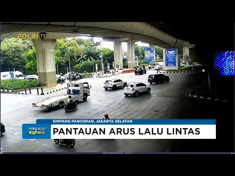 NTMC POLRI - PANTAUAN ARUS LALU LINTAS SIANG 17/07/2025