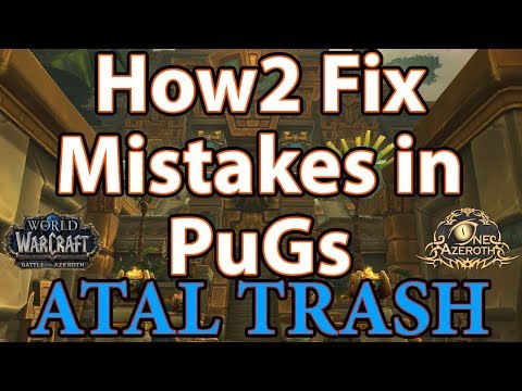 Mythic+ Pugging Guide - Atal'Dazar Trash - Blood DK PoV