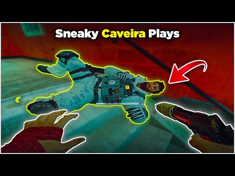 Sneaky Caviera Plays | Rainbow Six Siege Caveira Gameplay