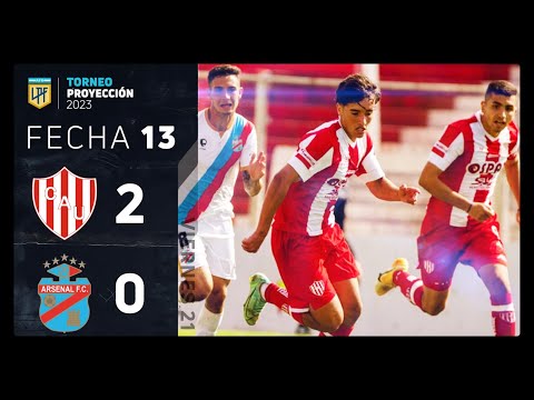 #TorneoProyección 2023 | Fecha 13 | resumen de Unión y Arsenal