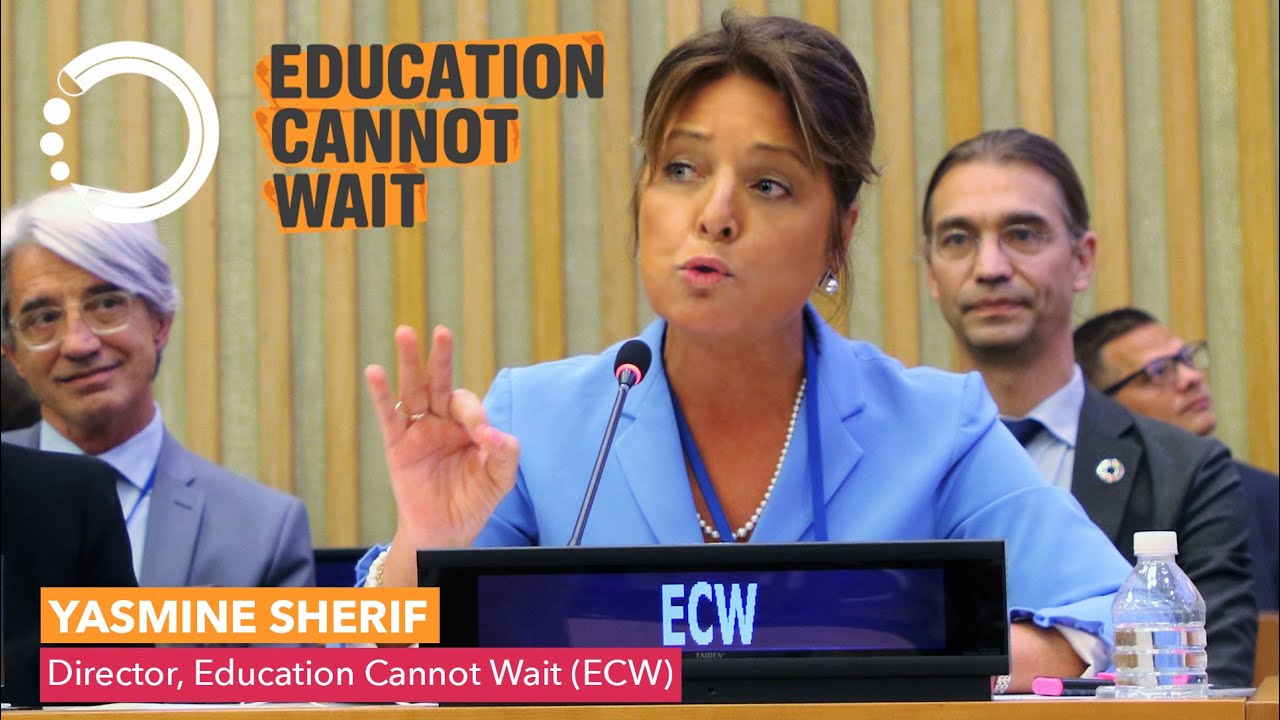 ECW's director Yasmine Sherif - International Finance Facility for Education
