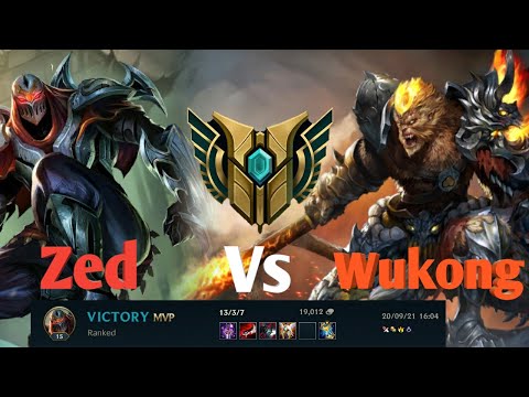 Wild Rift / Zed vs Wukong | Top Lane