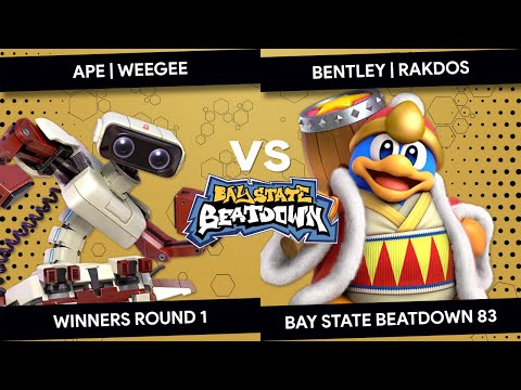Bay State Beatdown 83 - APE | WEEGEE(Puff, ROB) vs Bently | Rakdos(Dedede, Byleth) - Winners Round 1