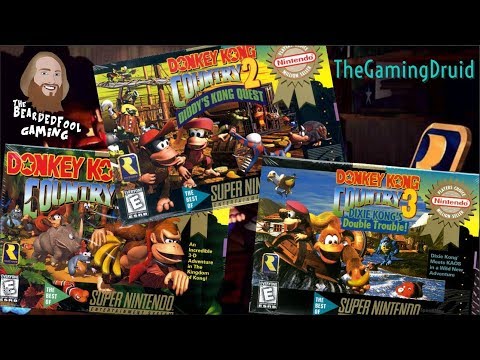 Donkey Kong Country 1, 2, & 3 Marathon Race! w/ TheGamingDruid