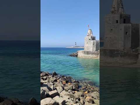 Gomati Ghat- Where gomati river meets Arabian Sea #shorts @marvellousvarta