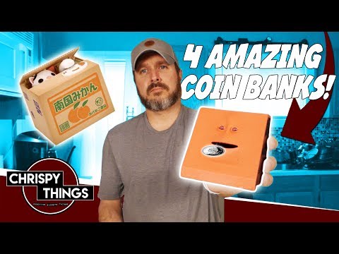 Testing 4 Amazing Coin Banks!