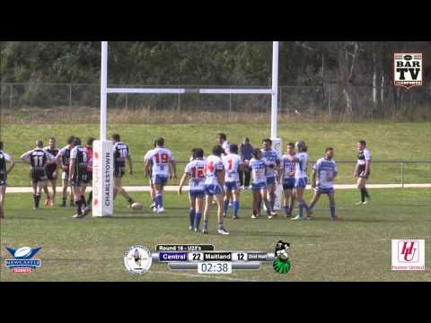 2014 Real NRL Round 16 Under 23's Highlights - Central v Maitland Pickers