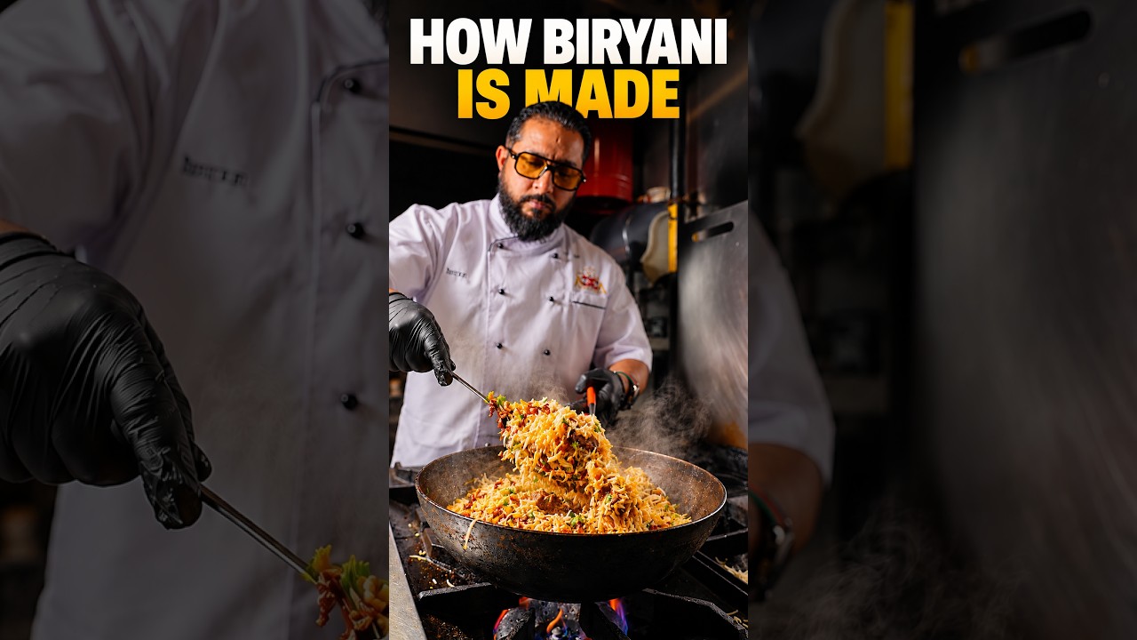 Chicken Biryani · In the Making