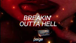 Airbourne - Breakin&#39; Outta Hell (Lyrics)