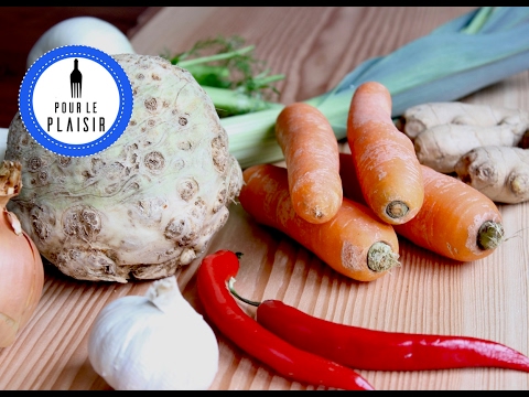 Gemüsebrühe selber machen | gesund und lecker!!