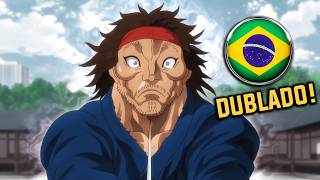 🇧🇷 A VOZ Oficial DUBLADA Do MUSASHI MIYAMOTO 😳 (BAKI-DOU DUBLADO)