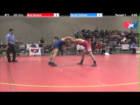FILAJRFS: 66 KG / 145.5 lbs: Matt Bystol (NYAC) vs. Derek Golner (NCRTC)