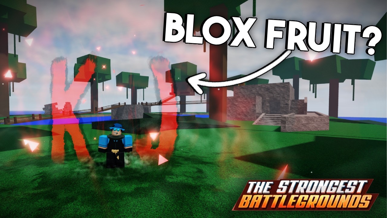 I Made the First Sea of Blox Fruits in Strongest Battlegrounds..