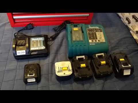 Diferença entre baterias Makita LXT e CXT