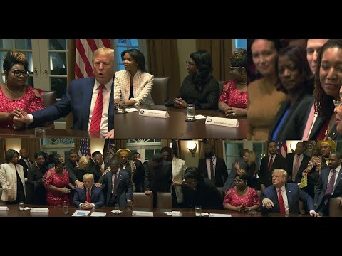 Blacks declare Trump is America's 'first black president' and showed strong support