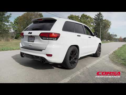 2012-2020 Jeep Grand Cherokee SRT Exhaust System CORSA Performance | LOUD Grand Cherokee Exhaust