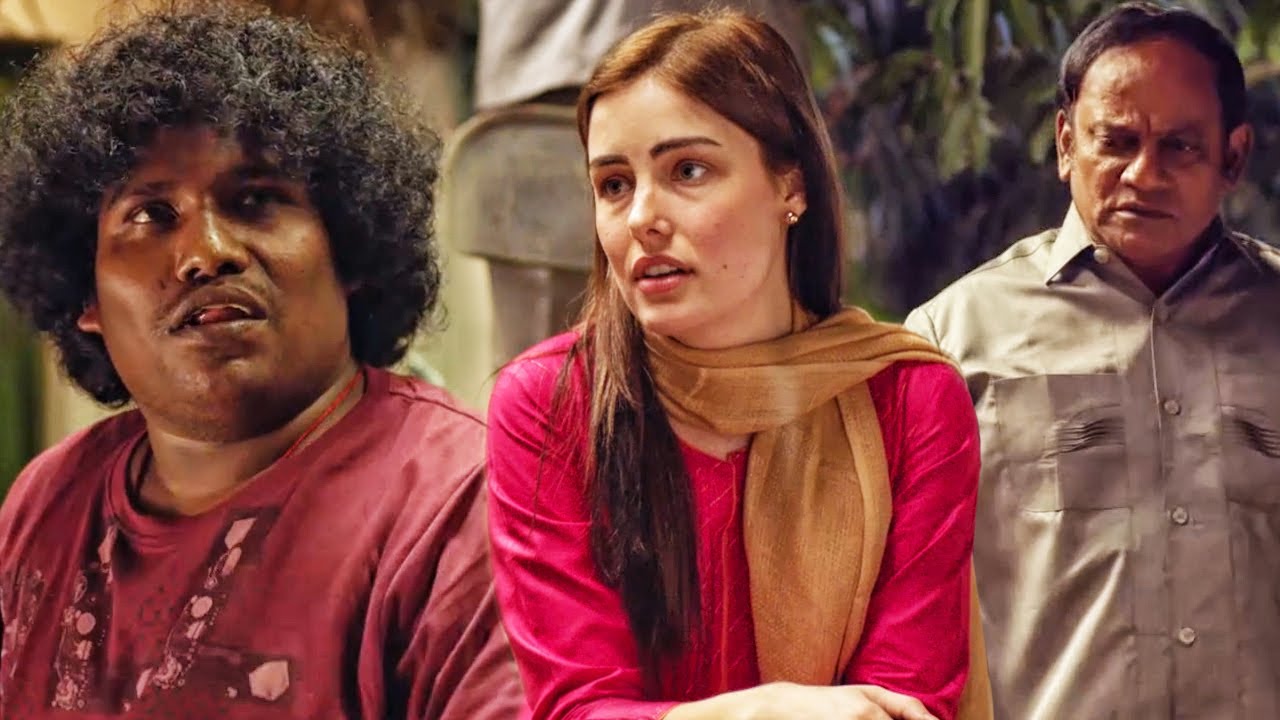 Yogi Babu एलिसा के बॉडीगार्ड से डर रहा है | Gurkha फिल्म का Best Comedy स?