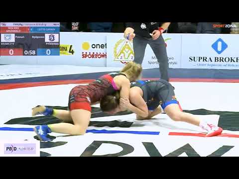 FW 63 kg: K. Krawczyk VS K. Pyżewska (No. 4/9)