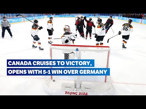 🏒 Canada v Germany | Men's Ice Hockey highlights | Beijing 2022