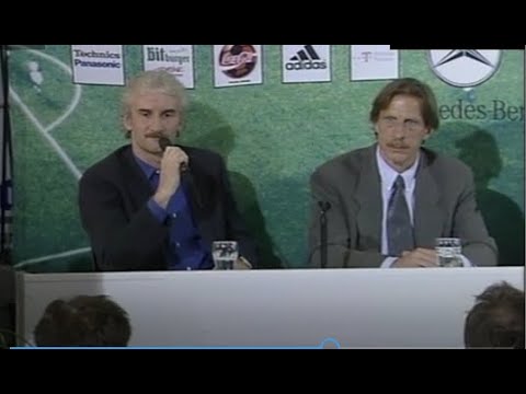 Rudi Völler wird neuer Teamchef der Nationalmannschaft (02.07.2000)