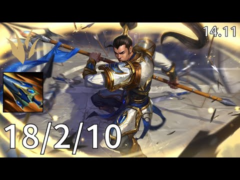 Xin Zhao Jungle vs Udyr - EUW Master | Patch 14.11