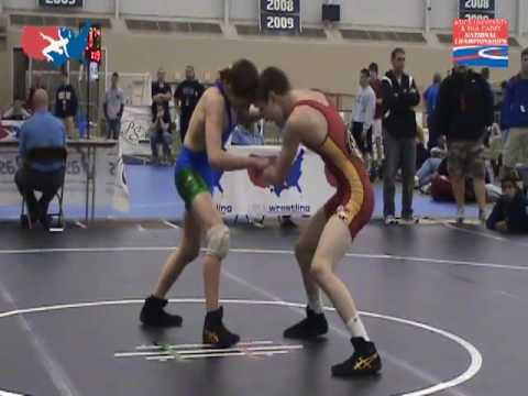 FILA Cadet Greco 54kg Final: Jake Velarde vs. Nathan Krassier
