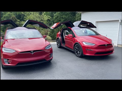 Comparing 2019 with 2022 Tesla Model X