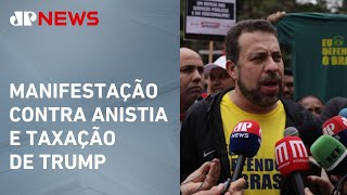 7 de Setembro: Boulos, Marinho e Teixeira participam de ato em SP