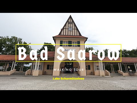 4K Bad Saarow: Entspannung pur beim Spaziergang am Scharmützelsee (60fps)