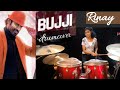 BUJJI DRUM COVER By RINAY DRUMMER Chennai Girl Drummer India