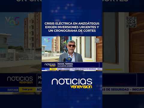 Crisis eléctrica en Anzoátegui: Exigen inversiones urgentes y un cronograma de cortes