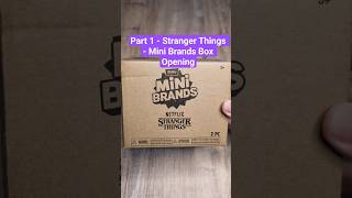 Part 1 - Stranger Things - Mini Brands Box Opening #strangerthings #netflix #netflixseries