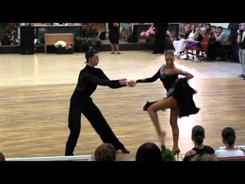 Turība youth Gustavs Ernests Arājs - Anastasija Volažaņinova solo chacha