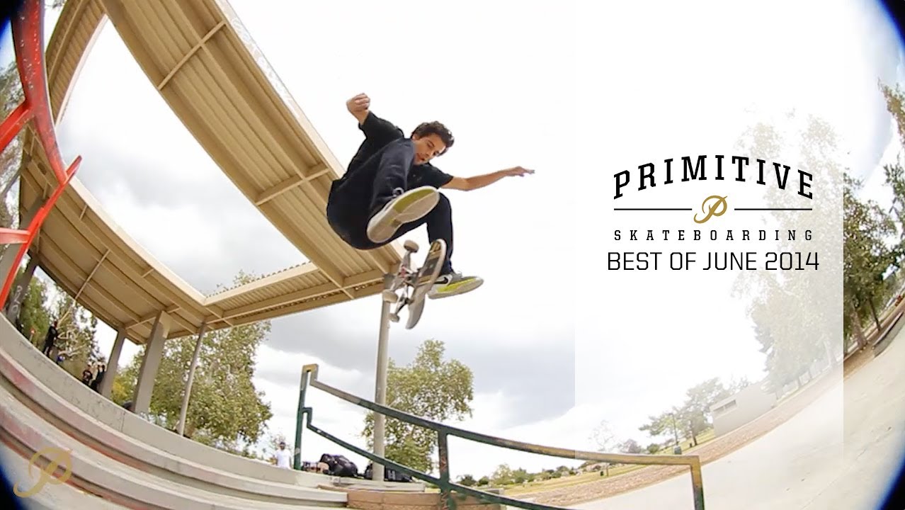 Primitive Skateboarding: Paul Rodriguez Brian Peacock - Best of June 2014