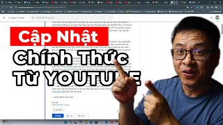 YouTube Tức Tốc Đính Chính Thông Tin Trong Đêm Về Bản cập Nhật Kiếm Tiền Mới