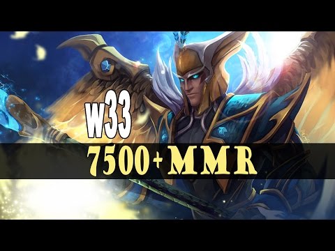 w33 Skywrath Mage 7500 MMR gameplay compilation Dota 2