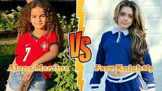 Alana Martina (Ronaldo's Daughter) VS Faye Knightly (ROCK SQUAD) Transformation ★ From Baby To 2026