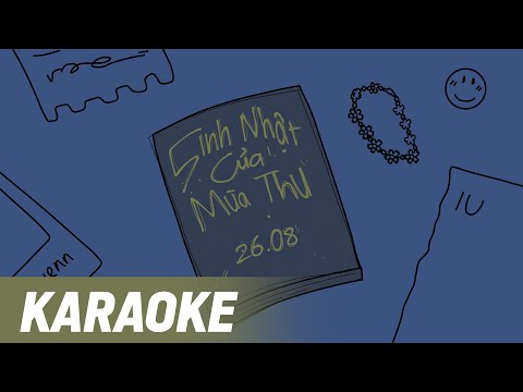 Sinh Nhật Của Mùa Thu - Nguyenn | Karaoke Beat Chuẩn