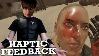 So they put Haptic Feedback in Blade &amp; Sorcery VR