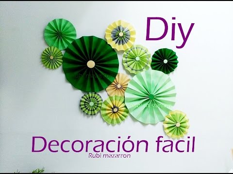 DIY. Decorar una pared facil