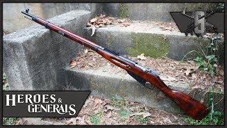 Iron Sight Mosin Nagant - Heroes and Generals - Soviet Infantry Gameplay 1440p60
