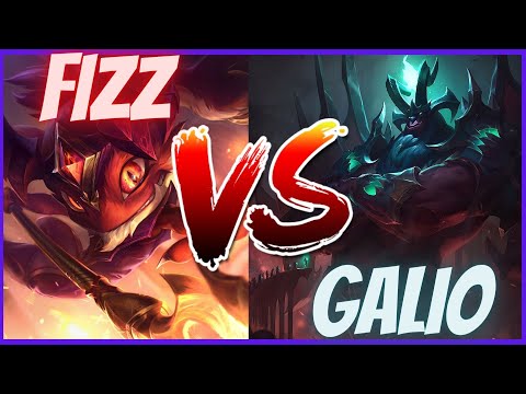 FIZZ VS GALIO MATCHUP GUIDE S11!!| League of Legends