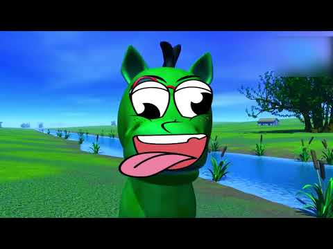 Yo tengo un caballo verde | La granja de zenon | Visual cartoon version