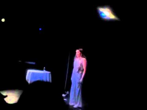 Jessica Robinson sings Somewhere Over The Rainbow at The Landor Theatre on 28.5.11.